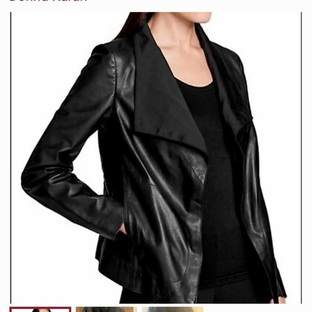DKNY Leather Jacket